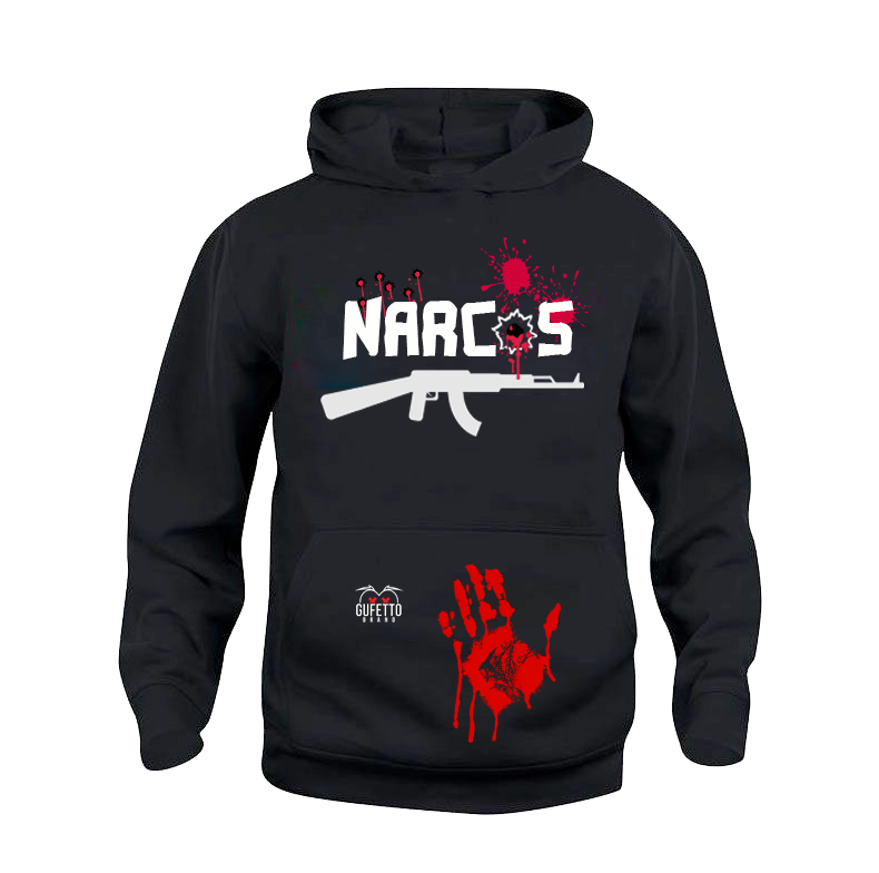 Felpa donna Narcos - Gufetto Brand 