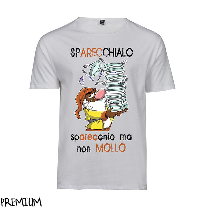 T-shirt Uomo I 7 Nani del dopo Pranzo SPARECCHIALO ( S58512 ) - Gufetto Brand 
