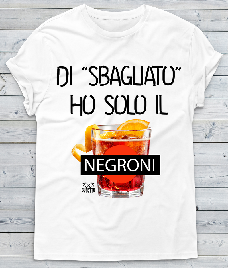 T-shirt Uomo Di "Sbagliato" - Gufetto Brand 