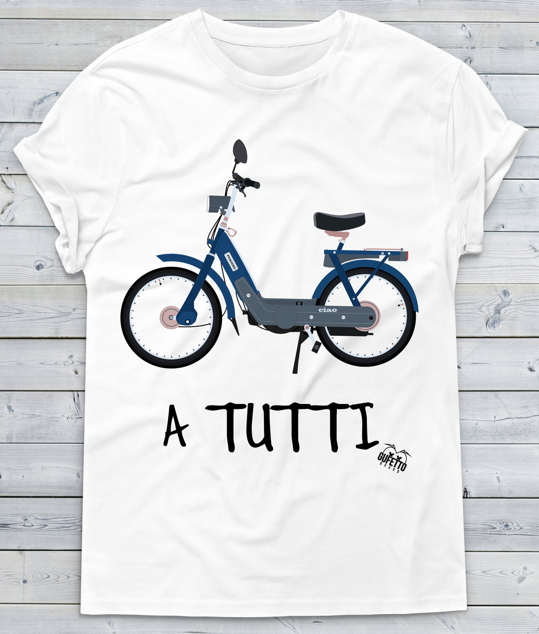 T-shirt Uomo CIAO ( F929 ) - Gufetto Brand 