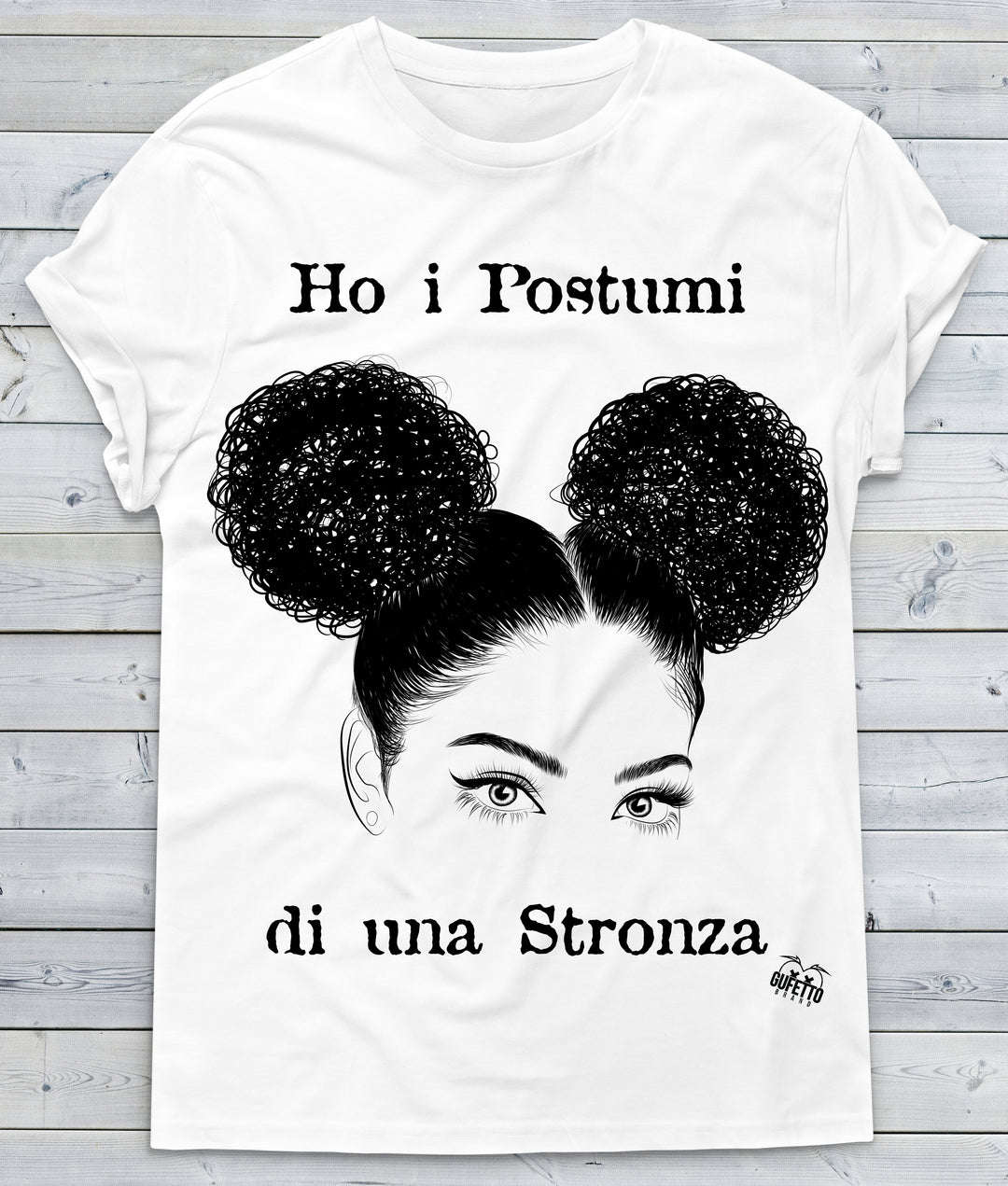 T-shirt Donna  Postumi ( N294 ) - Gufetto Brand 