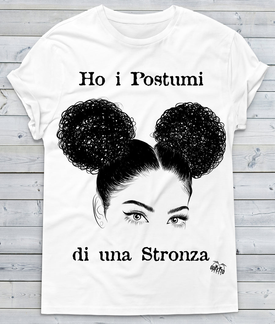 T-shirt Donna  Postumi ( N294 ) - Gufetto Brand 