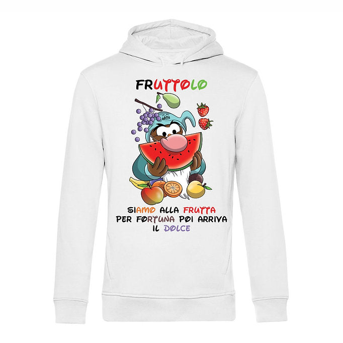 Felpa uomo I 7 Nani del dopo Pranzo FRUTTOLO ( F70429 ) - Gufetto Brand 