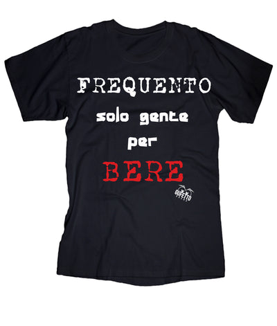 T-shirt Uomo Frequento - Gufetto Brand 