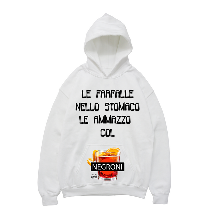 Felpa uomo Le Farfalle - Gufetto Brand 