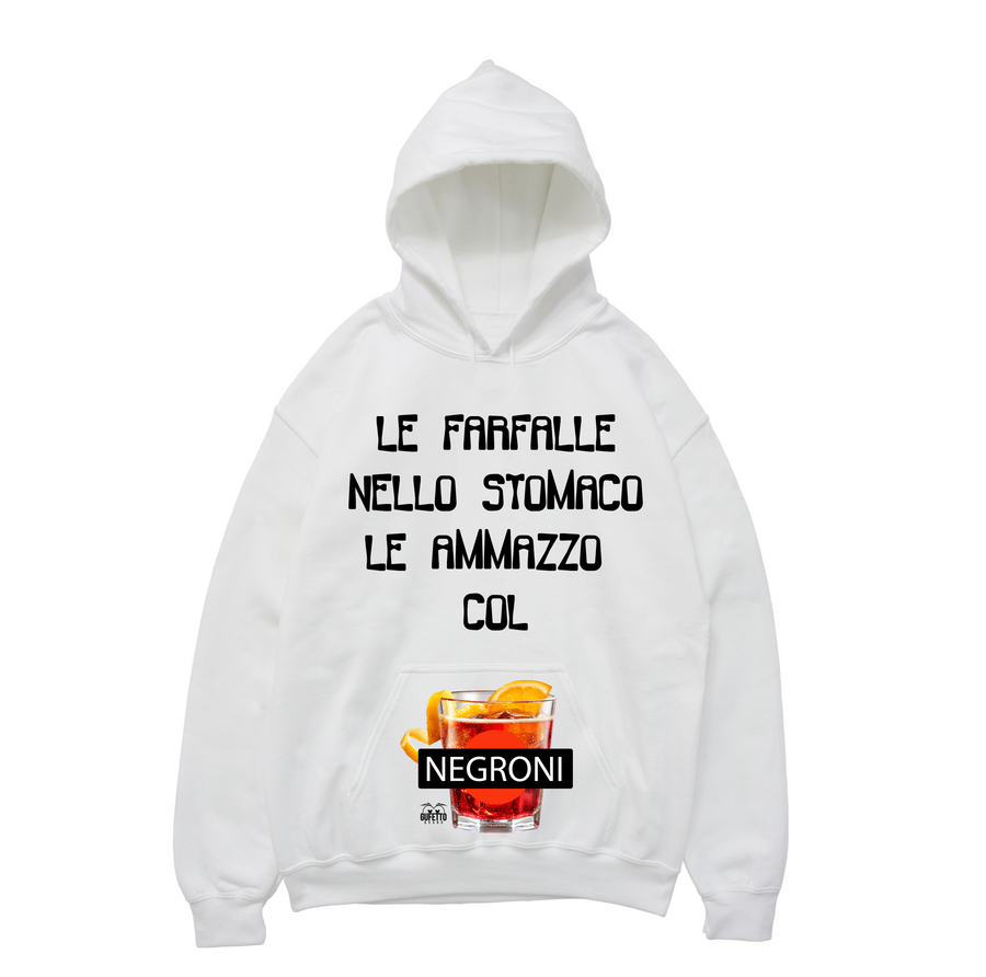 Felpa uomo Le Farfalle - Gufetto Brand 
