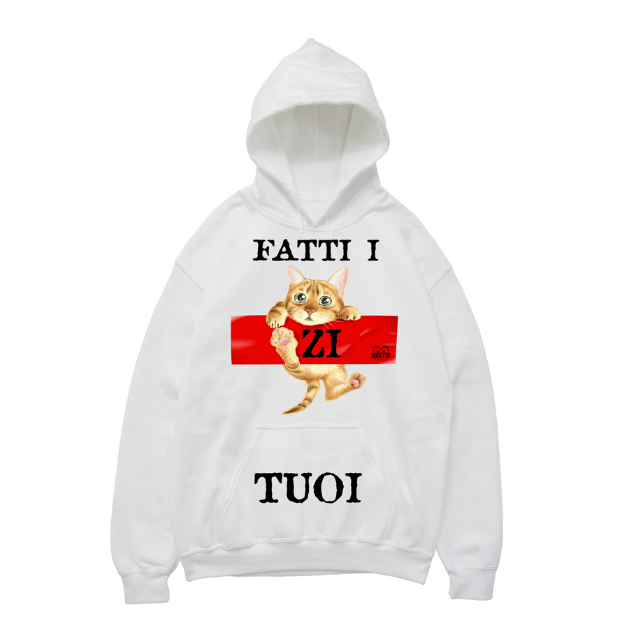 Felpa donna Cat-zi Tuoi - Gufetto Brand 