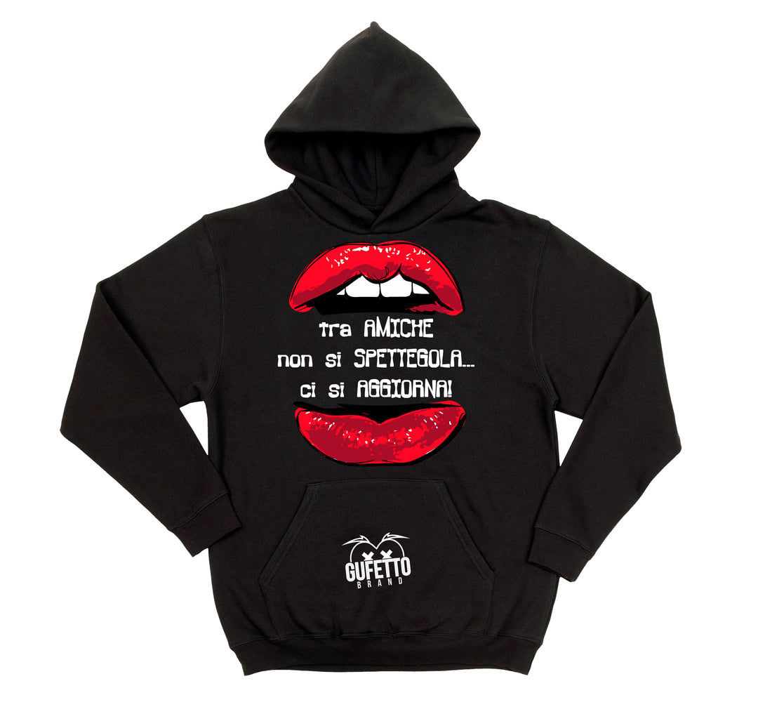 Felpa donna Tra Amiche ( Y378 ) - Gufetto Brand 