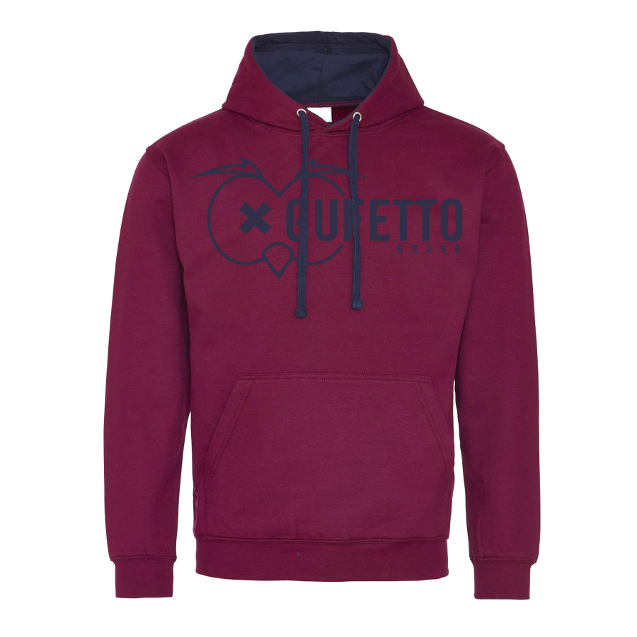 Felpa Donna/Uomo Uniform Bordeaux B - Gufetto Brand 