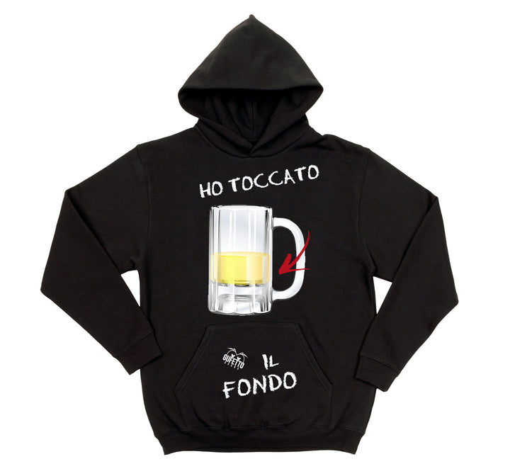 Felpa uomo Ho toccato - Gufetto Brand 