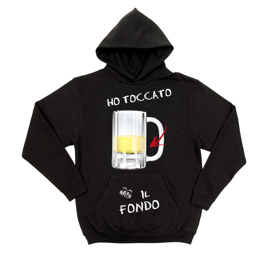 Felpa uomo Ho toccato - Gufetto Brand 