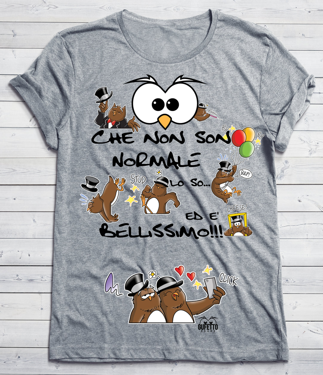 T-shirt Donna Gufetti Edition New Limited Edition - Gufetto Brand 