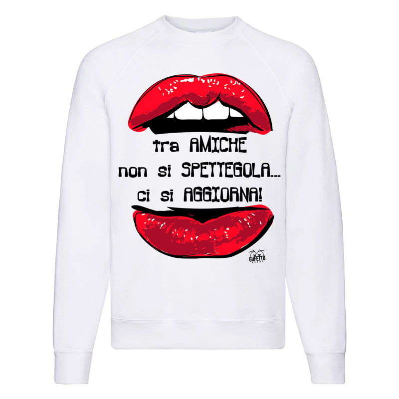 Felpa Classic   Donna Tra Amiche ( Y378 ) - Gufetto Brand 
