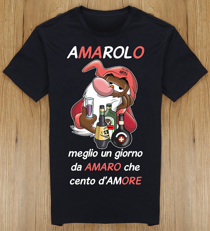 T-shirt Bambino/a I 7 Nani del dopo Pranzo AMAROLO ( A47152 ) - Gufetto Brand 