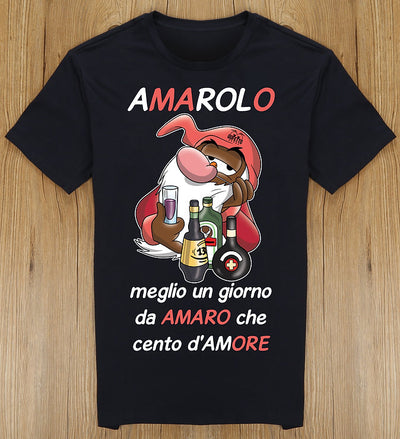 T-shirt Uomo I 7 Nani del dopo Pranzo AMAROLO ( A47152 ) - Gufetto Brand 