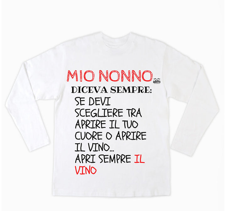 T-shirt Uomo MIO NONNO ( M5629781 ) - Gufetto Brand 
