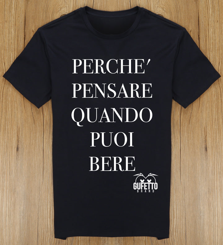 T-shirt Donna PERCHE' ( U8315 ) - Gufetto Brand 