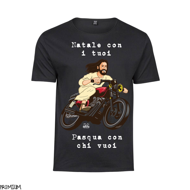 T-shirt Uomo Gesù ( D926 ) - Gufetto Brand 