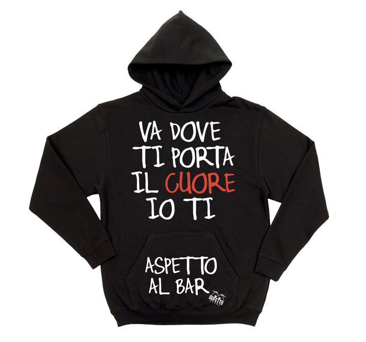 Felpa uomo Va Dove ( B904 ) - Gufetto Brand 