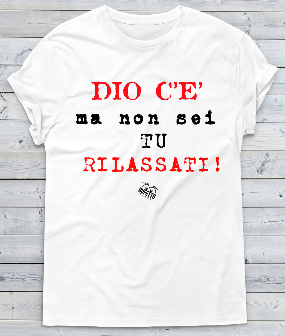 T-shirt Uomo Dio C'è - Gufetto Brand 