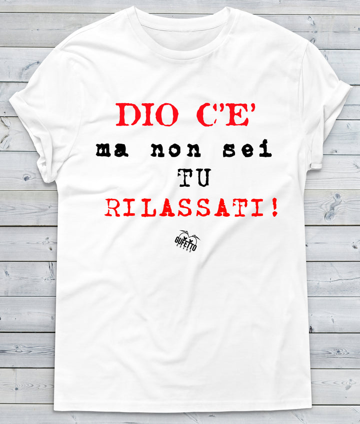 T-shirt Uomo Dio C'è - Gufetto Brand 