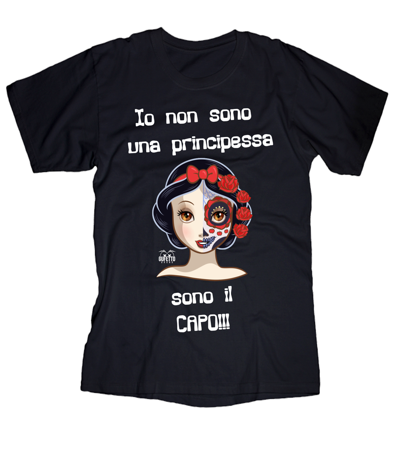 T-shirt Donna Principessa - Gufetto Brand 