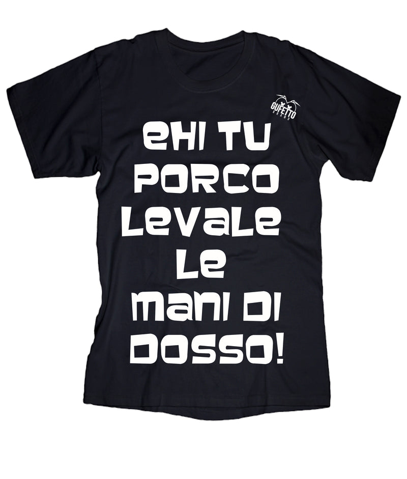 T-shirt Uomo Ehi tu - Gufetto Brand 