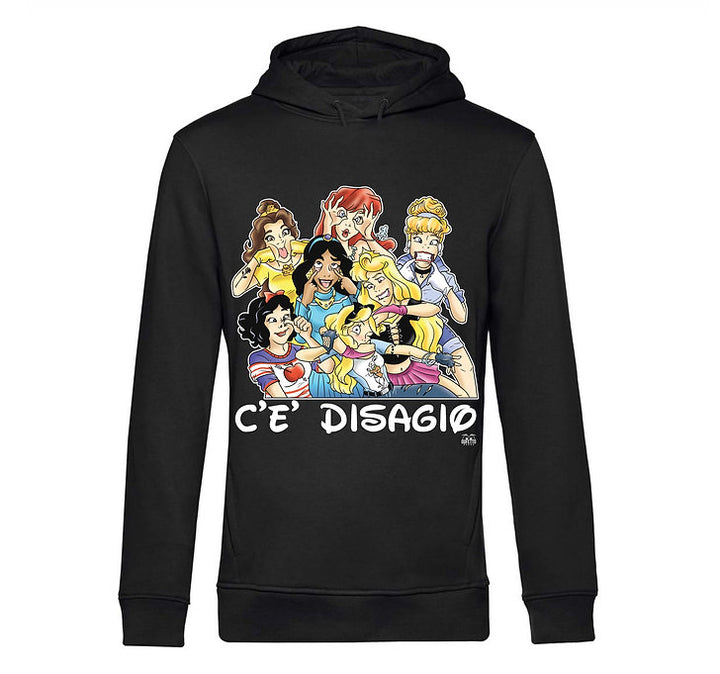 Felpa uomo Principesse 2.0 LIMITED EDITION ( P6709267 ) - Gufetto Brand 