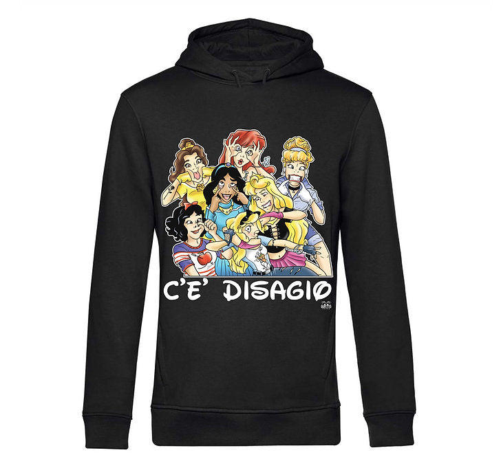 Felpa uomo Principesse 2.0 LIMITED EDITION ( P6709267 ) - Gufetto Brand 