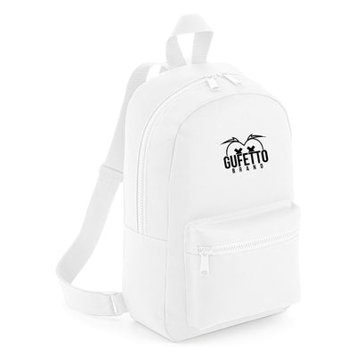 Zaino Essential Fashion White Gufetto Brand ( con Logo Ricamato ) - Gufetto Brand 