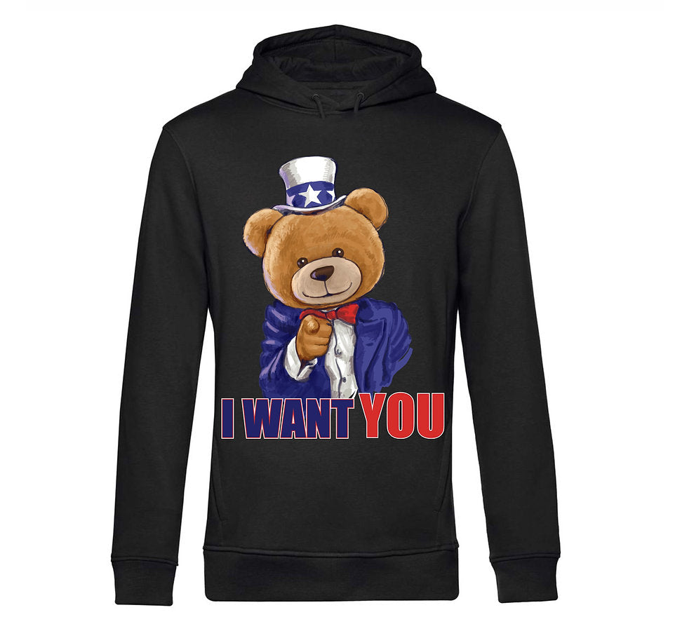 Felpa uomo I WANT ( W8746358 ) - Gufetto Brand 