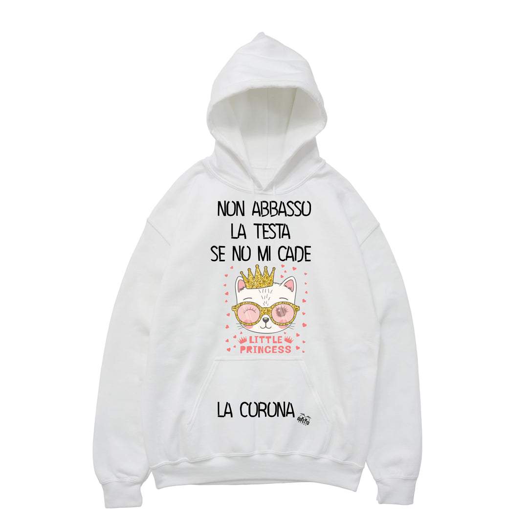 Felpa donna Corona - Gufetto Brand 