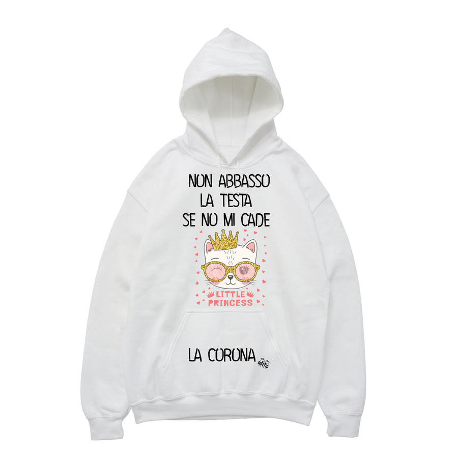 Felpa donna Corona - Gufetto Brand 