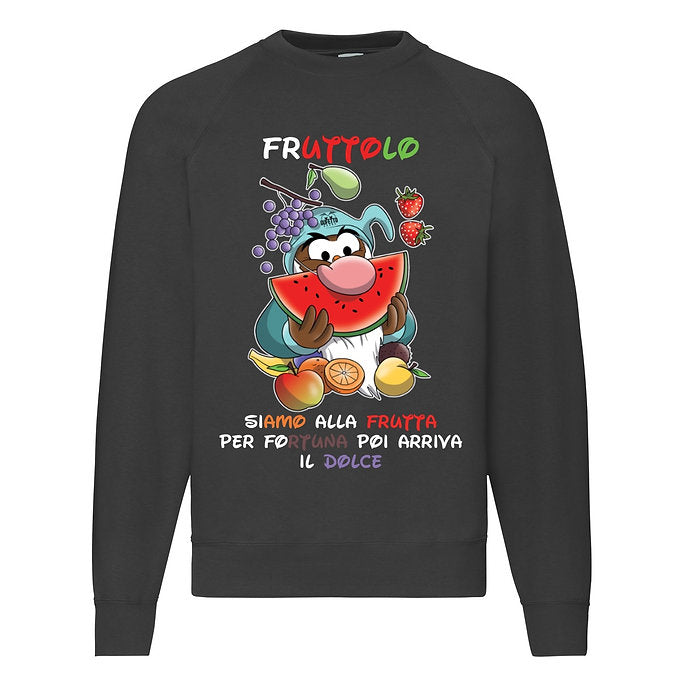 Felpa Classic Uomo Donna I 7 Nani del dopo Pranzo FRUTTOLO ( F70429 ) - Gufetto Brand 