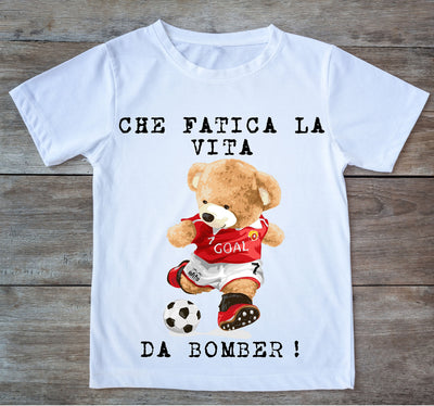 T-shirt Bambino 9/11 anni Bomber Outlet - Gufetto Brand 
