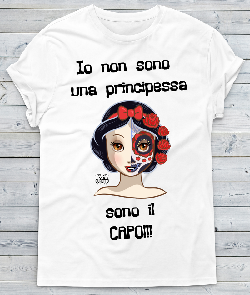 T-shirt Donna Principessa - Gufetto Brand 