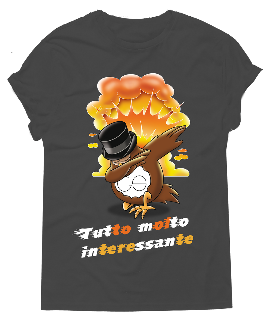 T-shirt Uomo Dab Tutto molto interessante Outlet - Gufetto Brand 