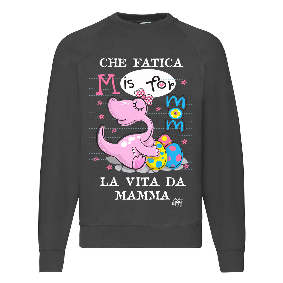 Felpa Classic Donna MAMMA ( L830 ) - Gufetto Brand 
