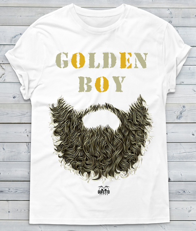 T-shirt Uomo GOLDEN BOY - Gufetto Brand 