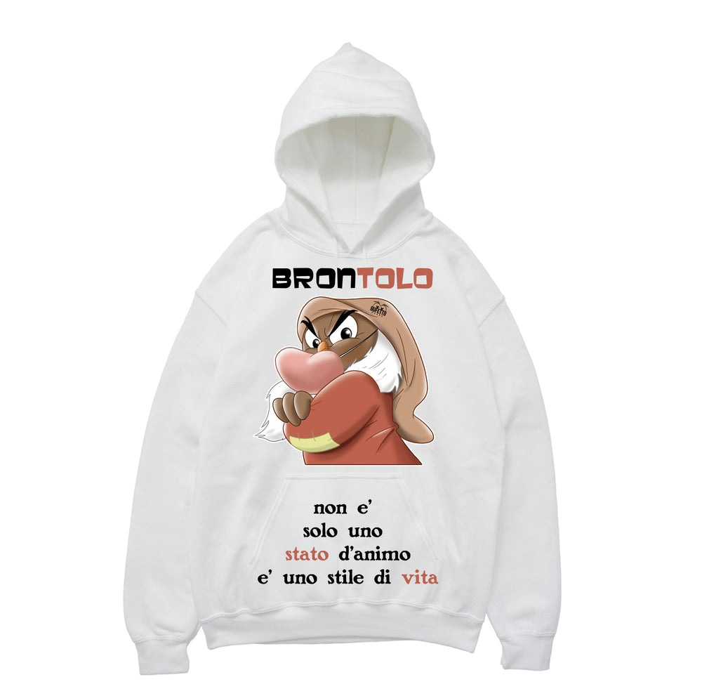 Felpa uomo BRONTOLO 2.0 ( S321 ) - Gufetto Brand 