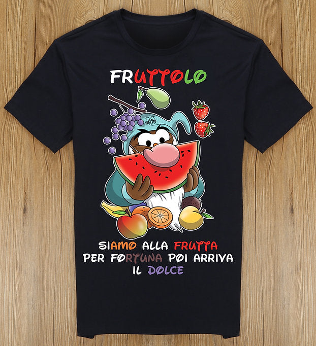 T-shirt Uomo I 7 Nani del dopo Pranzo FRUTTOLO ( F70429 ) - Gufetto Brand 