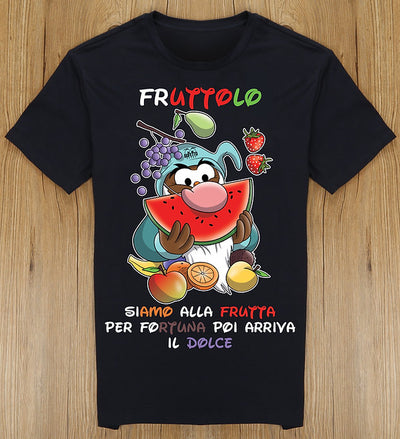 T-shirt Bambino/a I 7 Nani del dopo Pranzo FRUTTOLO ( F70429 ) - Gufetto Brand 