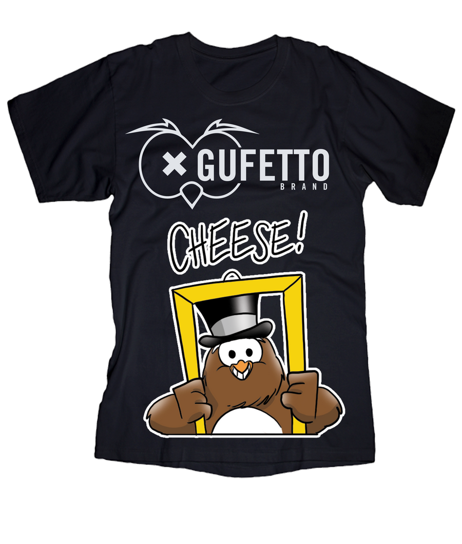 T-shirt Uomo Gufetto Brand Cheese - Gufetto Brand 