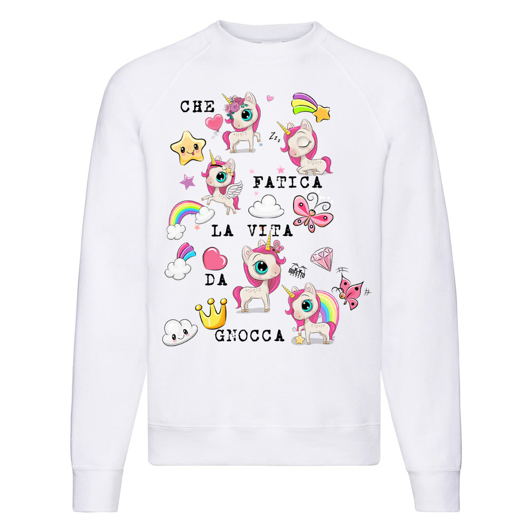Felpa Classic Donna Gnocca ( C972 ) - Gufetto Brand 