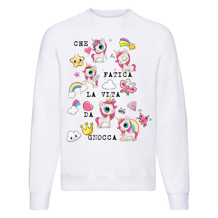 Felpa Classic Donna Gnocca ( C972 ) - Gufetto Brand 