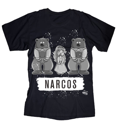 T-shirt Uomo NARCOS ( T732 ) - Gufetto Brand 