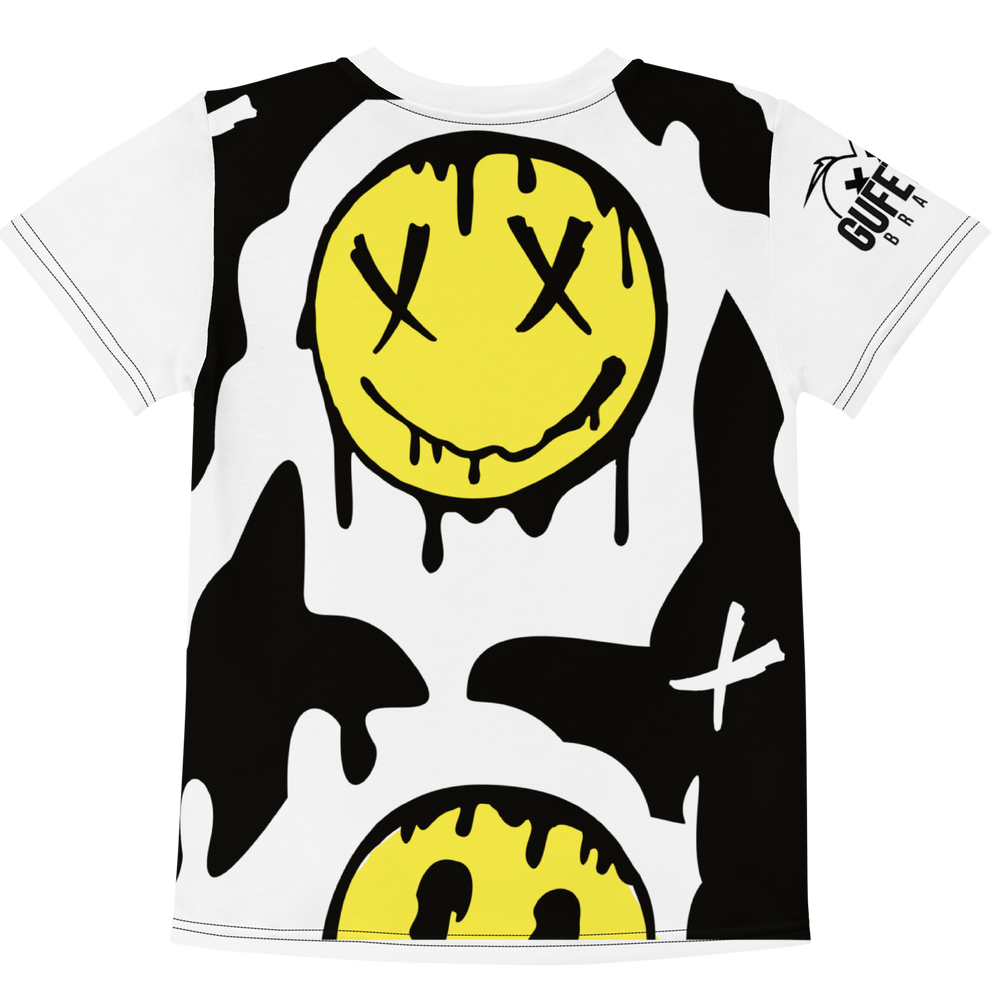 T-shirt girocollo per bambini Smile Face - Gufetto Brand 