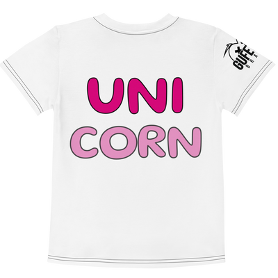 T-shirt girocollo per bambini Unicorn - Gufetto Brand 