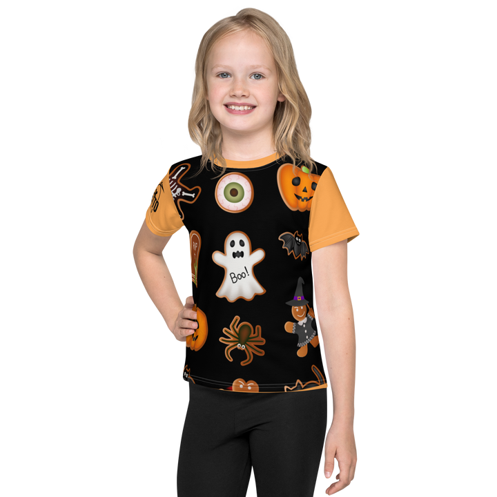 T-shirt girocollo per bambini Halloween - Gufetto Brand 