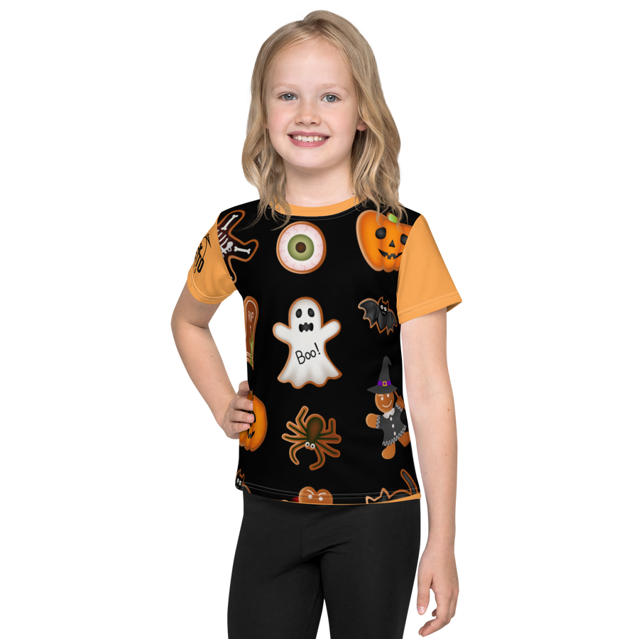 T-shirt girocollo per bambini Halloween - Gufetto Brand 